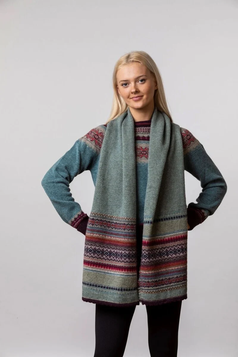 Eribe alpine scarf old rose