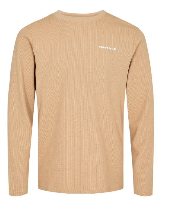 Anerkjendt aksilo L/S waffle emb incense