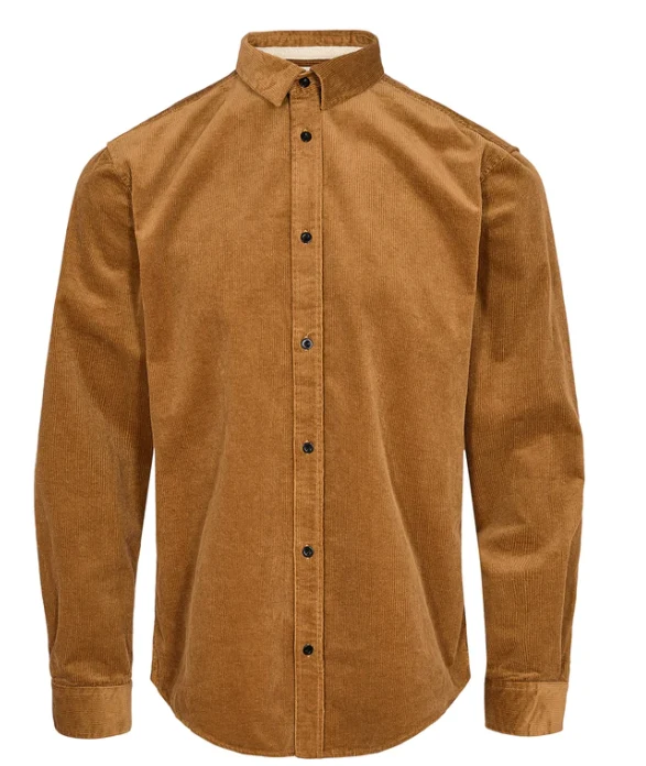 Anerkjendt akleif corduroy shirt wood thrush