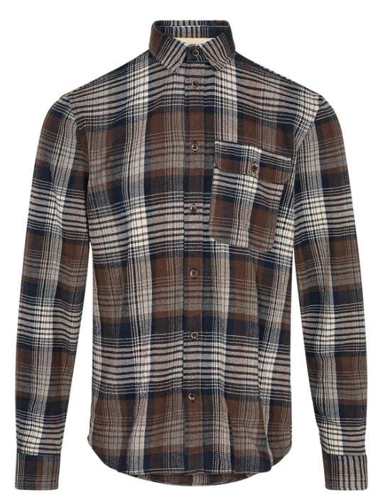 Anerkjendt akleif brushed check sky captain