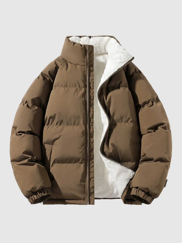 Heren Gevoerde Pufferjack met Warm & Licht | Heidi-Mode