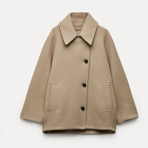 Sam | Oversized Wollen Jas