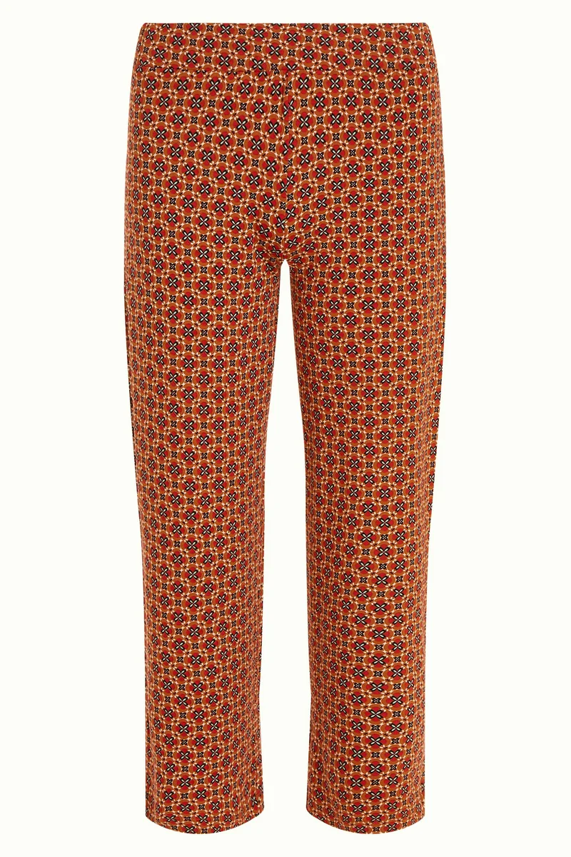 King Louie border pants miro jalapeno red