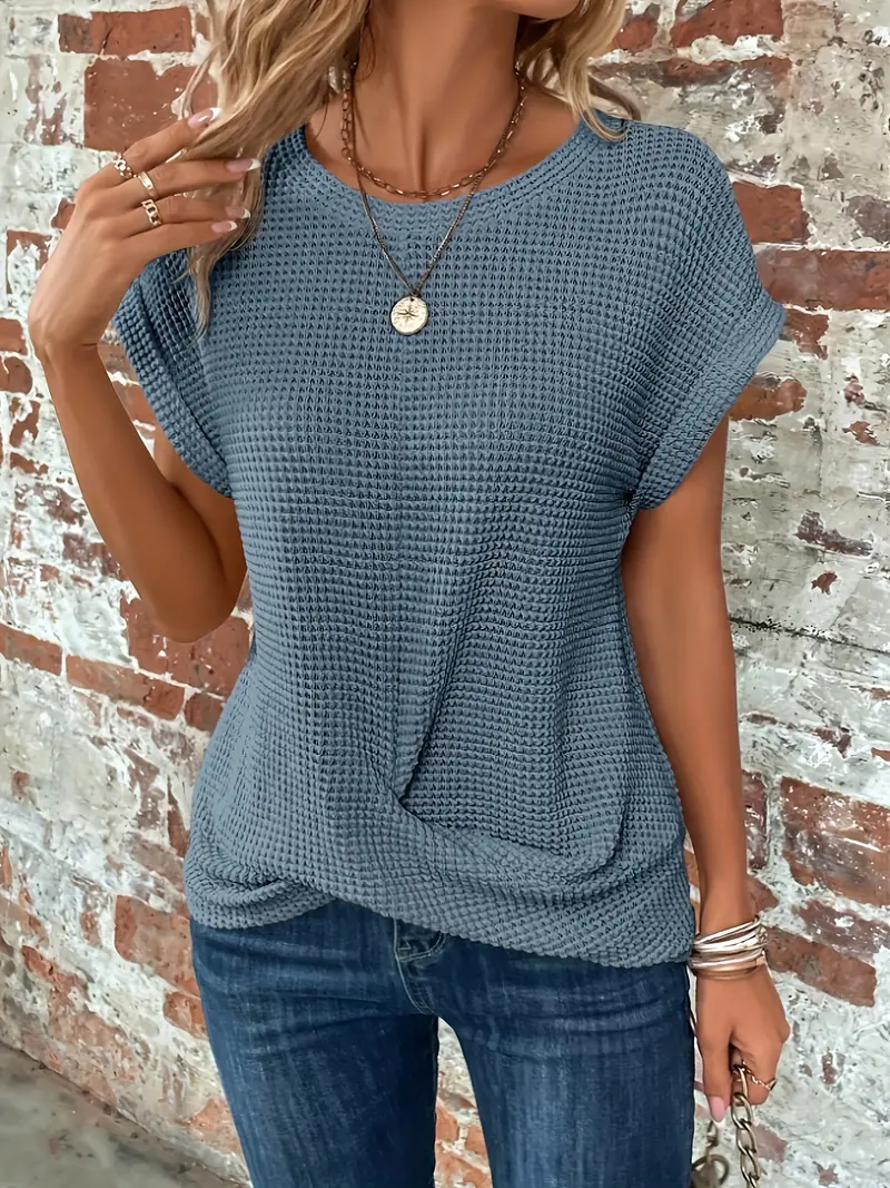 Gretel | Casual T-shirt met korte mouwen