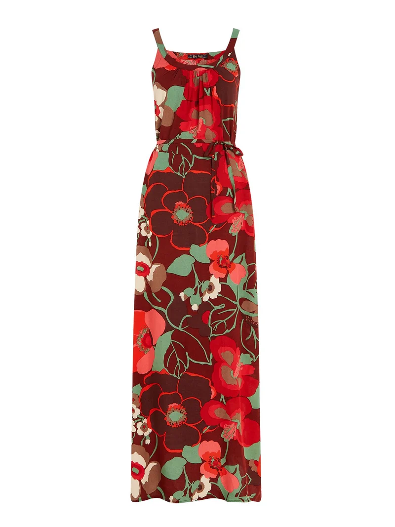 King Louie Allison maxi dress la monia pecan brown