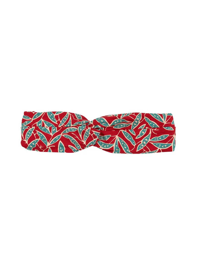 King Louie twist hairband pereira chili red