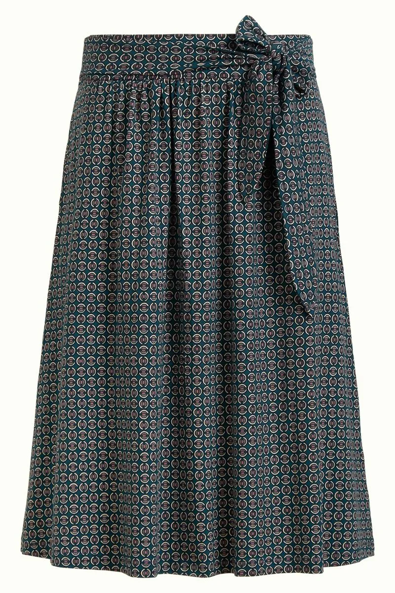 King Louie Gail Skirt Bourbon Dragonfly Green