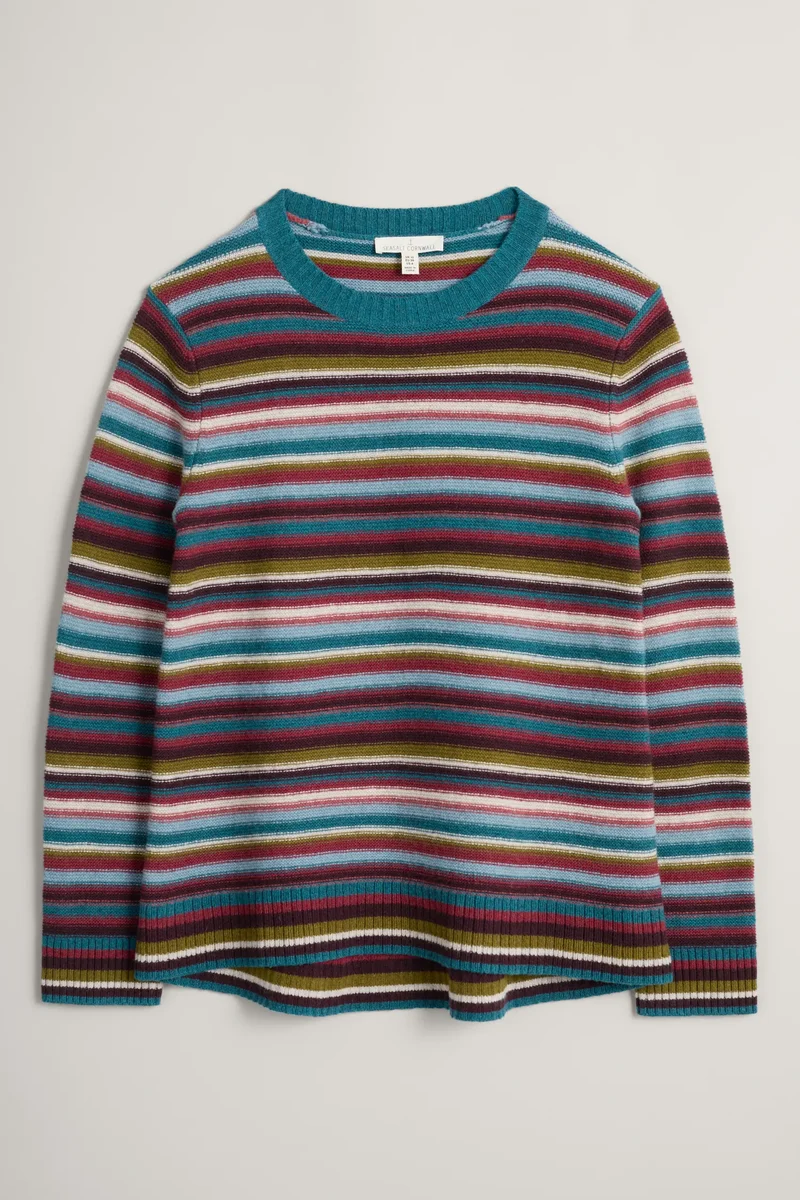 Seasalt Cornwall carbis jumper shell collector bright olive