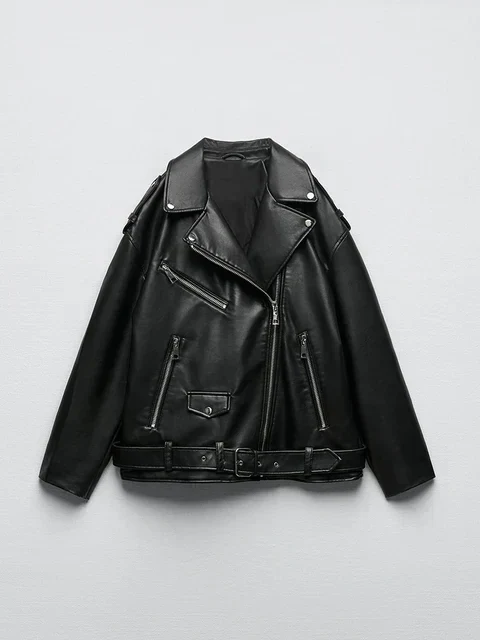 Xamira Bikerjack - Stoer en Elegant - Zwart Damesjas