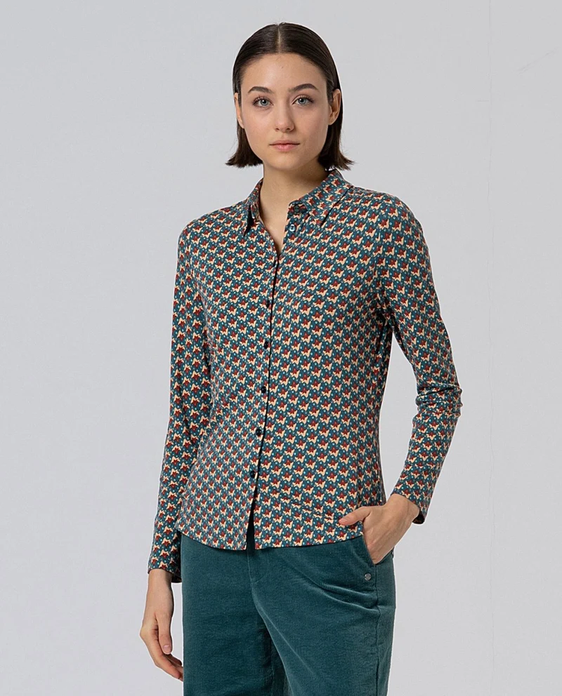 Surkana shirt bottle green