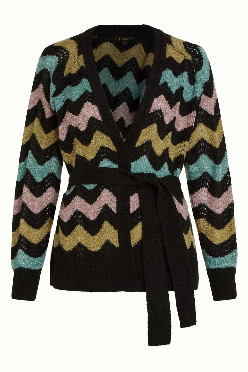 King Louie Cardi Belt Botany Black