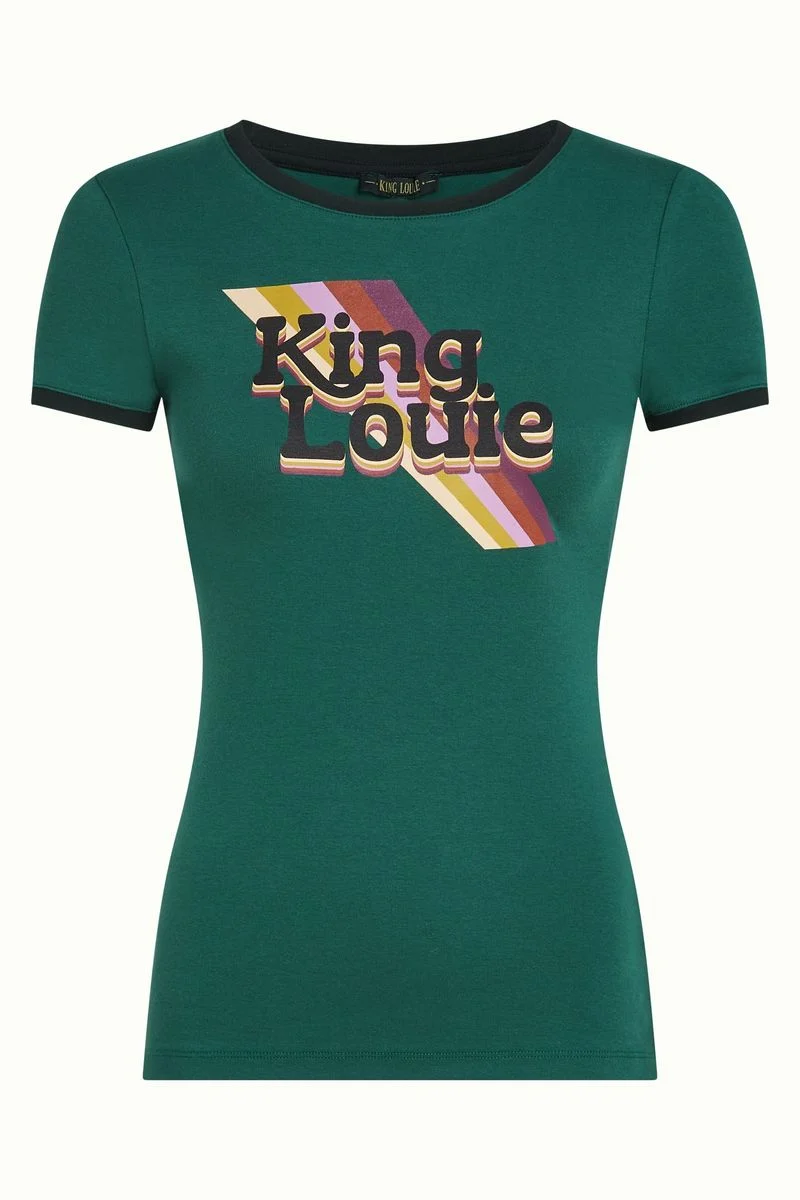 King Louie Logo Tee Botanical Green