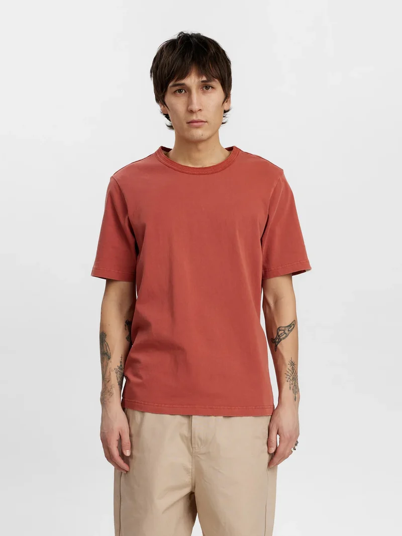 Anerkjendt akkikki s/s tee auburn