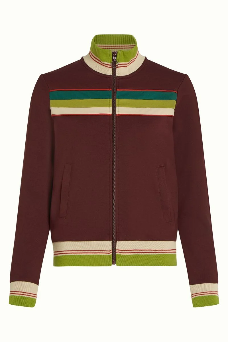 King Louie Colorblock Coljack Daytona Sweat Porto Red