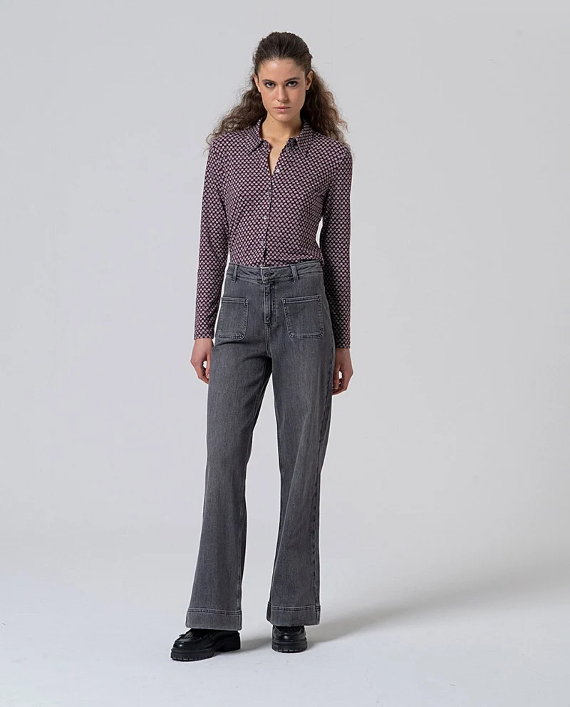 Surkana wide pants grey