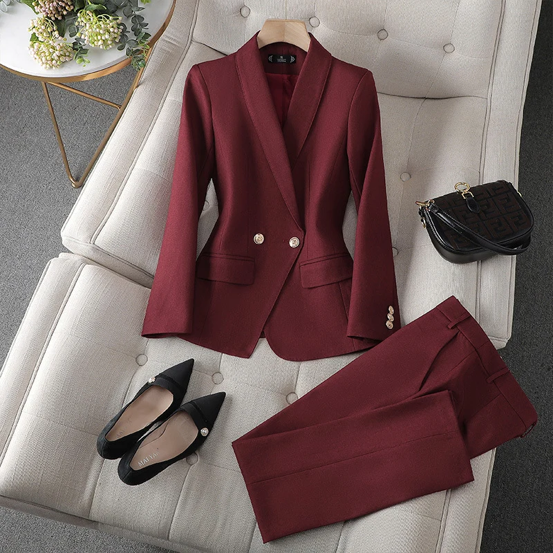 Sheila | Luxe Blazer & Broek Set voor Dames