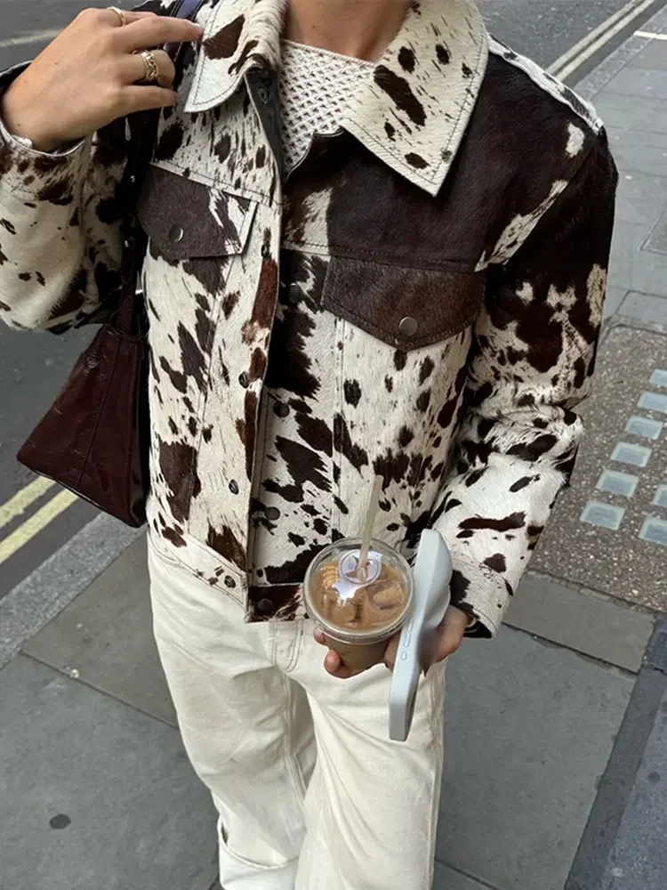 Clair | Cow Print Statement Jack