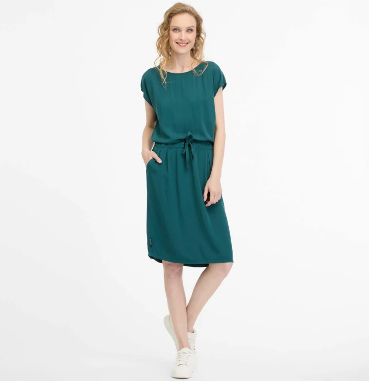 Ragwear mascarpone dress ocean green