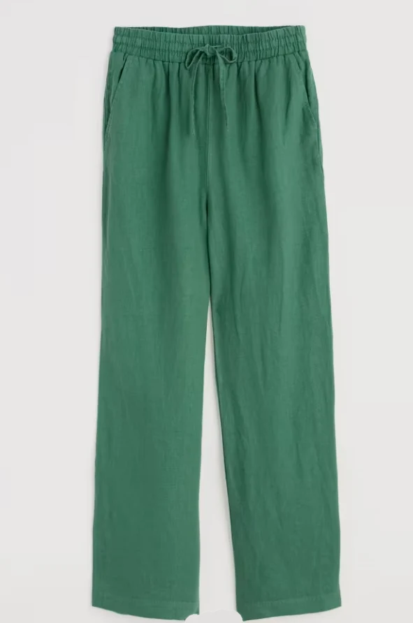 Seasalt Cornwall tide flow trouser regular pine