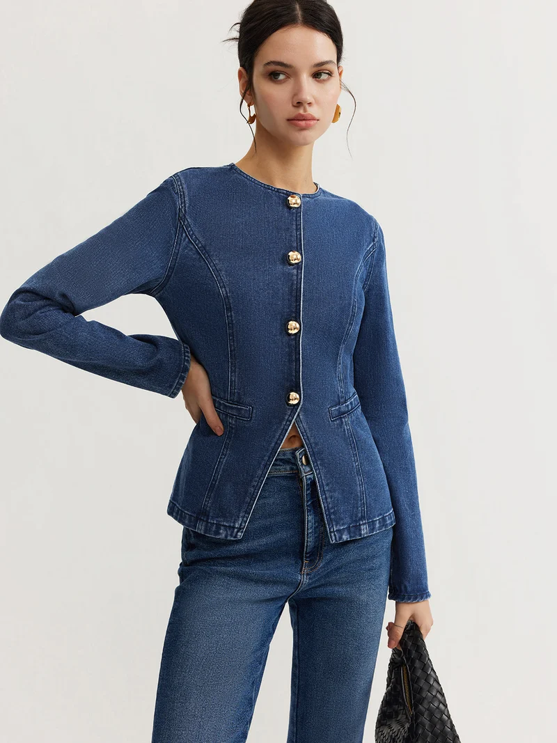 Tanisha | Elegante Denim Jas voor Dames
