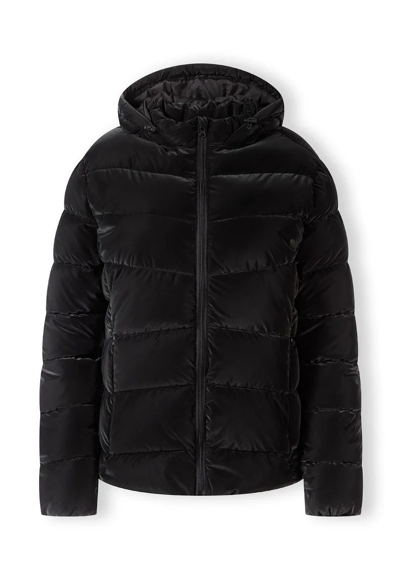 Women's puffer jacket in black