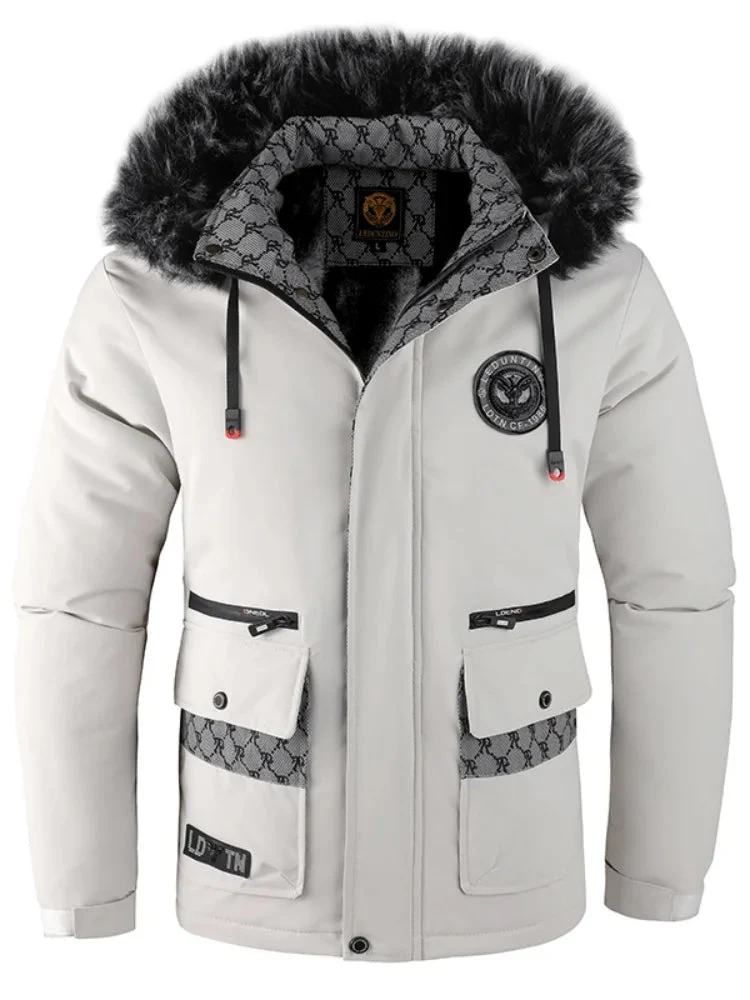 Heren Winterparka met Capuchon