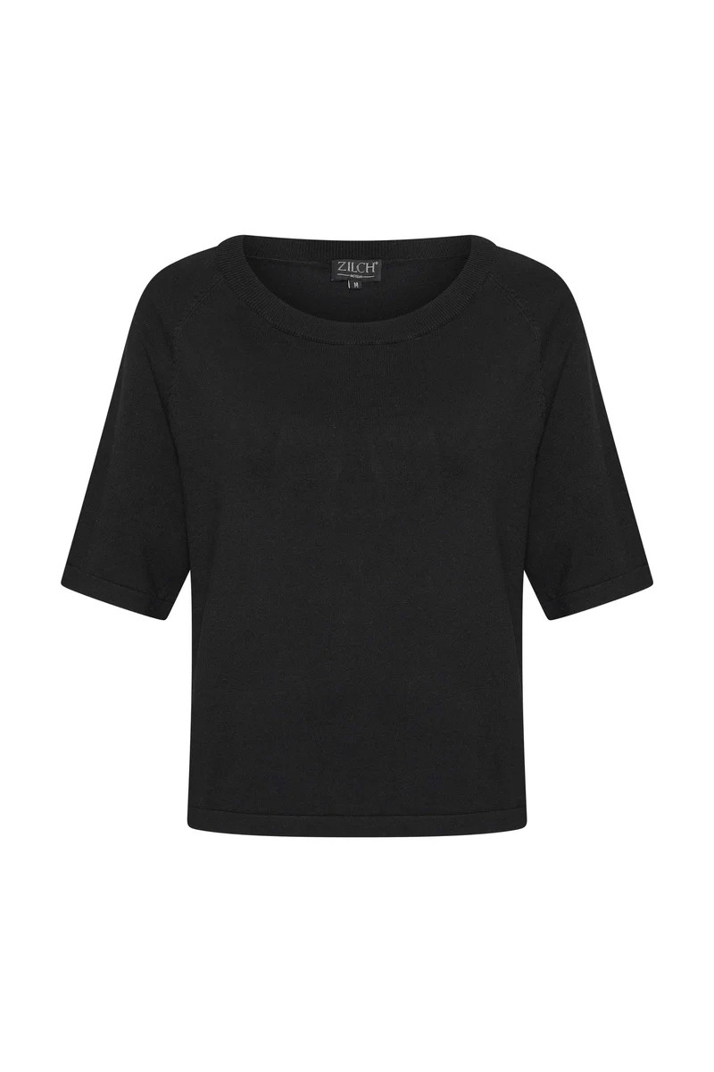 Zilch top round neck black