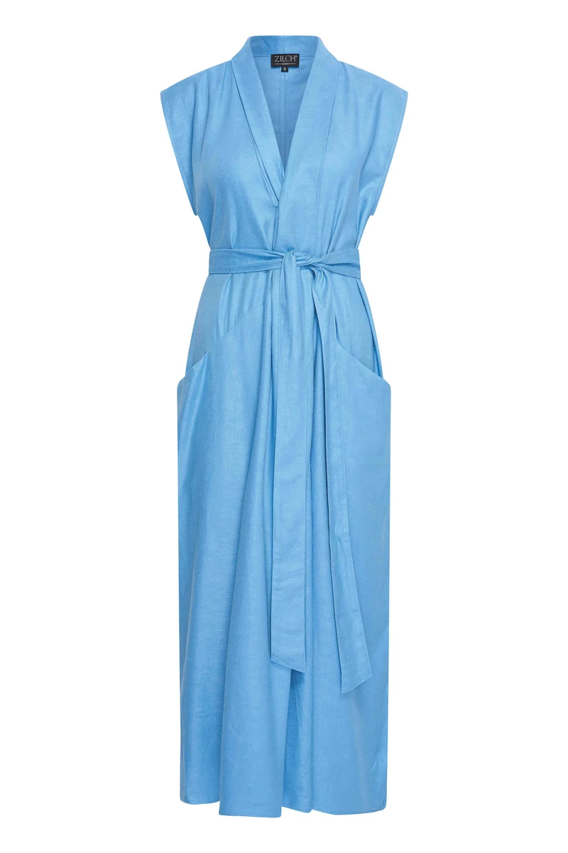 Zilch dress sleeveless sky