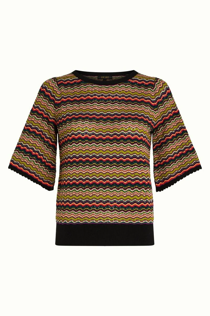 King Louie Maree Top Meisel Multi Color