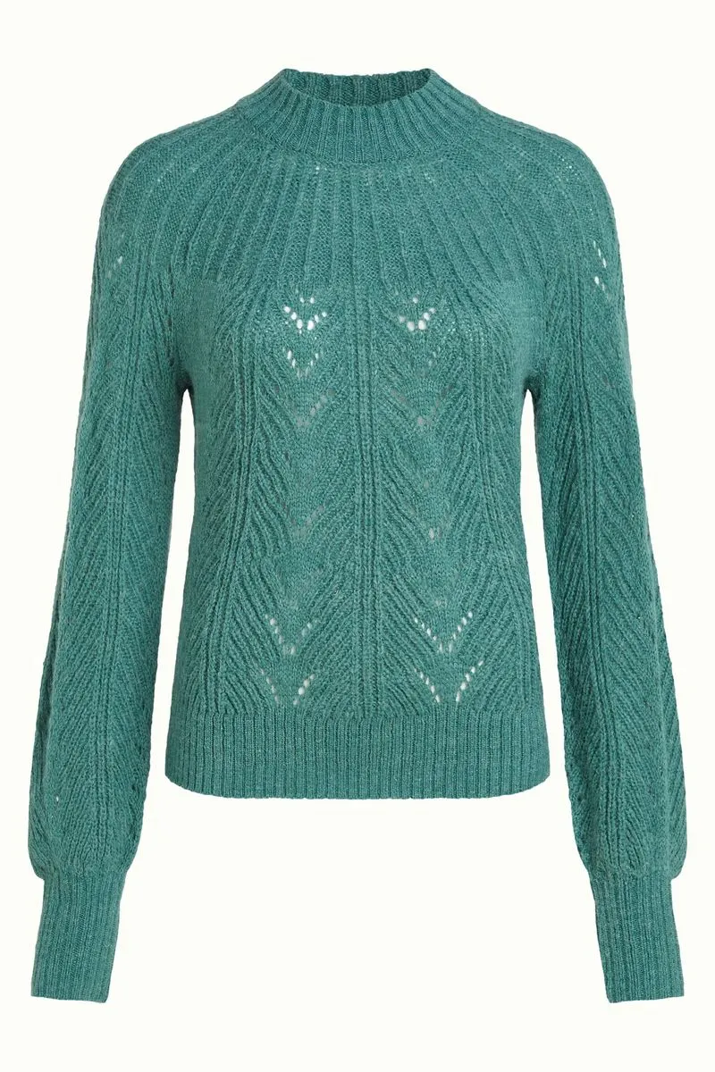 King Louie joanie raglan top orcia Smoke Green