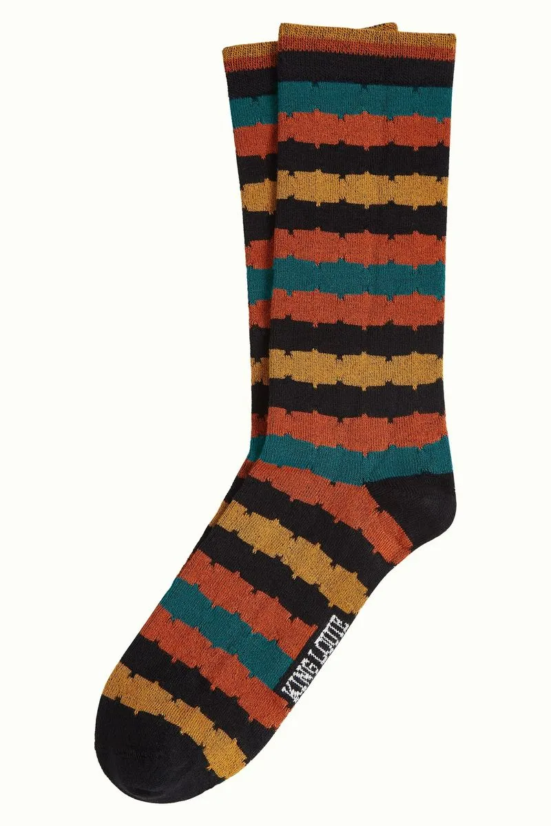 King Louie Socks Terra Black