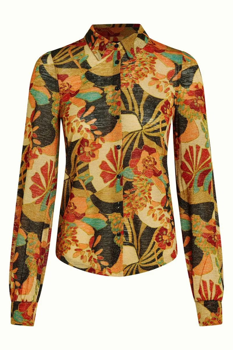 King Louie Maisie Blouse Dazz Black