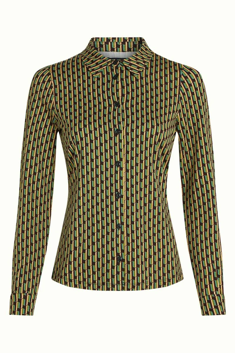 King Louie Blouse Gauzy Black