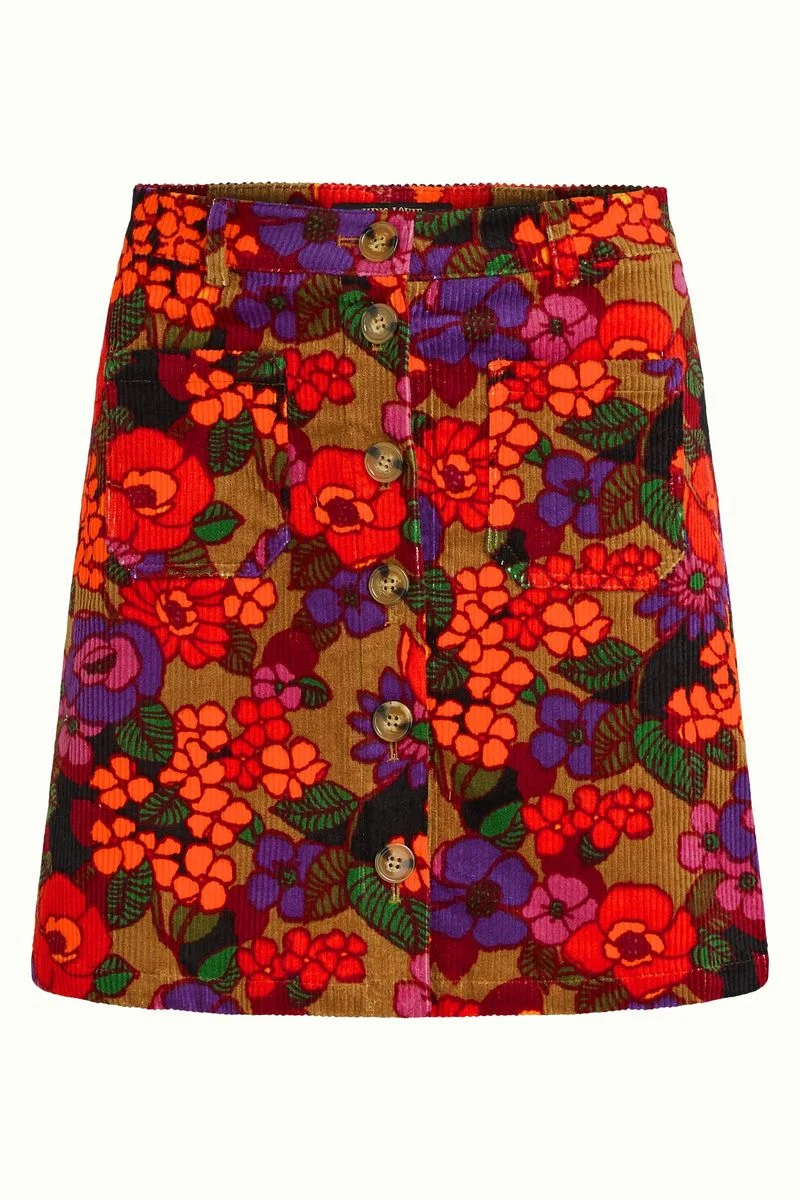 King Louie Garbo Mini Skirt Ramone Multi Color