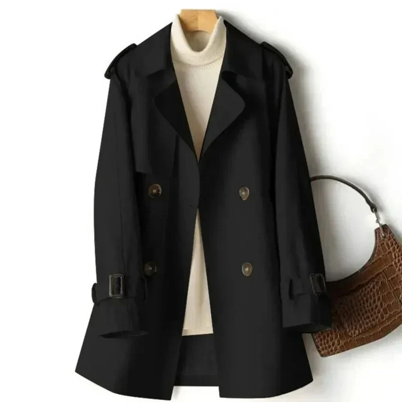Keysha | Double-Breasted Elegante Trenchcoat