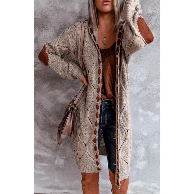 Milano Lang Damesvest met Capuchon
