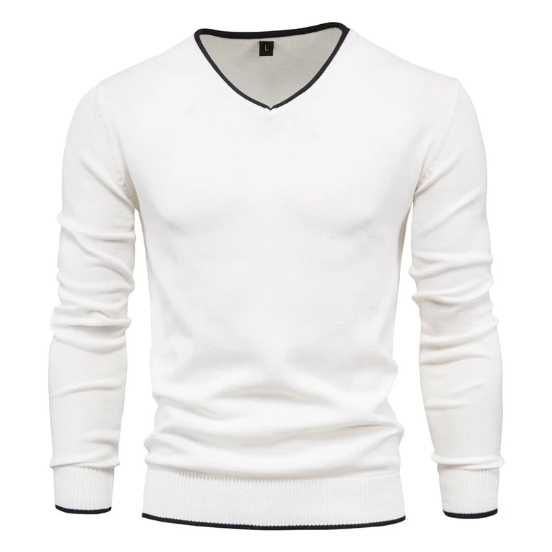 Como V-Neck Slim Fit Trui Heren