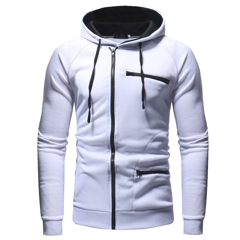 Reno Zipper Hoodie – Stijlvolle Comfort met Slim Fit Pasvorm
