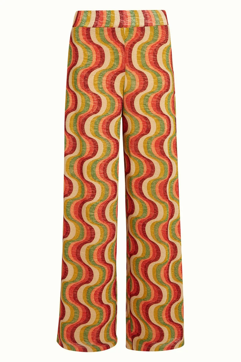 King Louie sara pants jiggy ribbon red