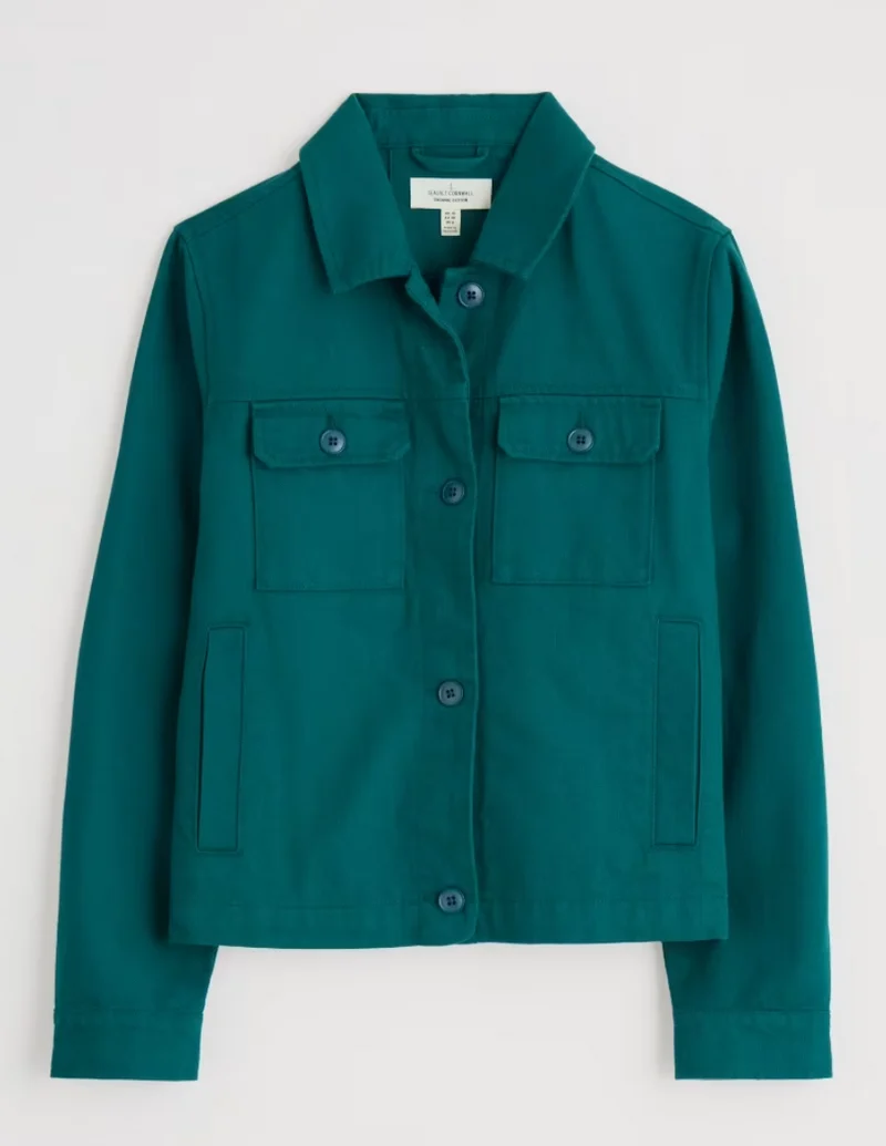 Seasalt Cornwall ballad jacket dark wreckage