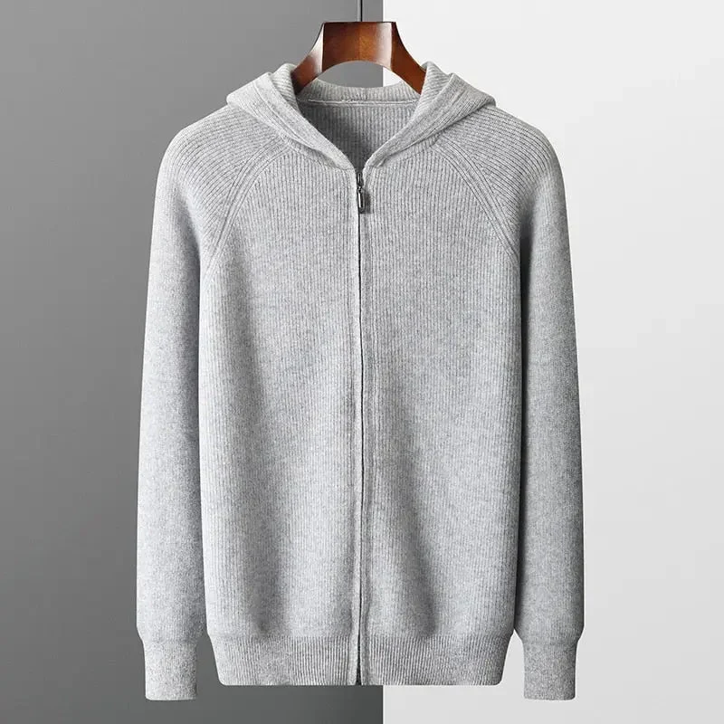 Heren Cardigan van Premium Wol – Comfort & Elegantie