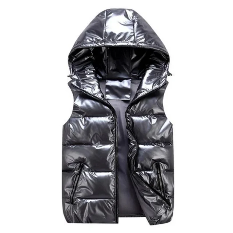 Heren Gewatteerde Bodywarmer met Kap – Warm & Lichtgewicht