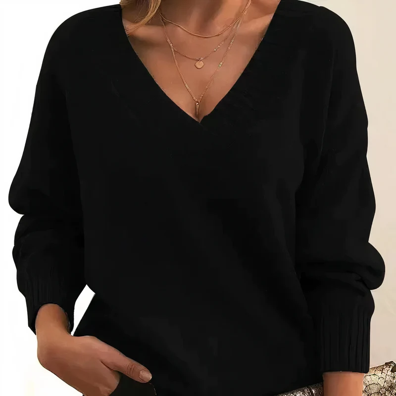 Kasjmier V-Hals Trui Dames – Isabella Sweater