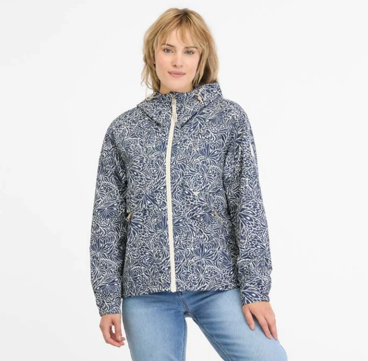 Ragwear chrisanta print jacket midnight