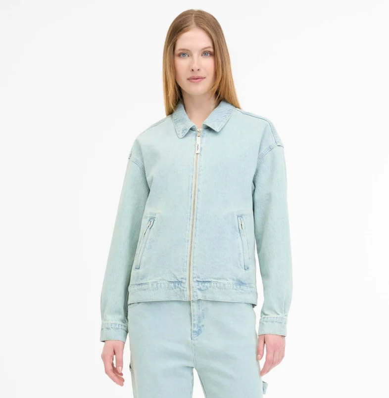Ragwear erissell denim jacket light blue