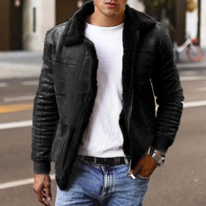 Heren winterjas slim fit