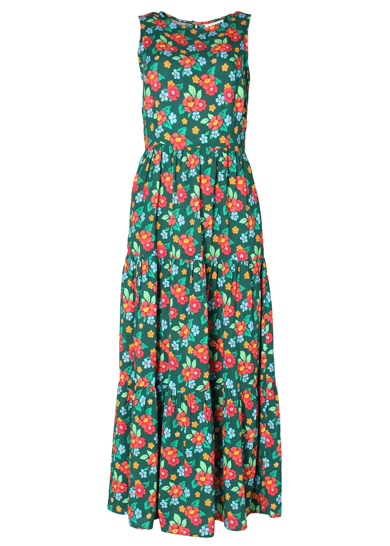 Circus clothing dress red poppy