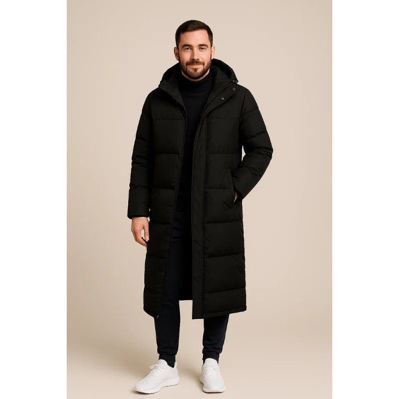 Oslo Gewatteerde Puffer Jas voor Heren – Relaxed Fit & Warme Comfort