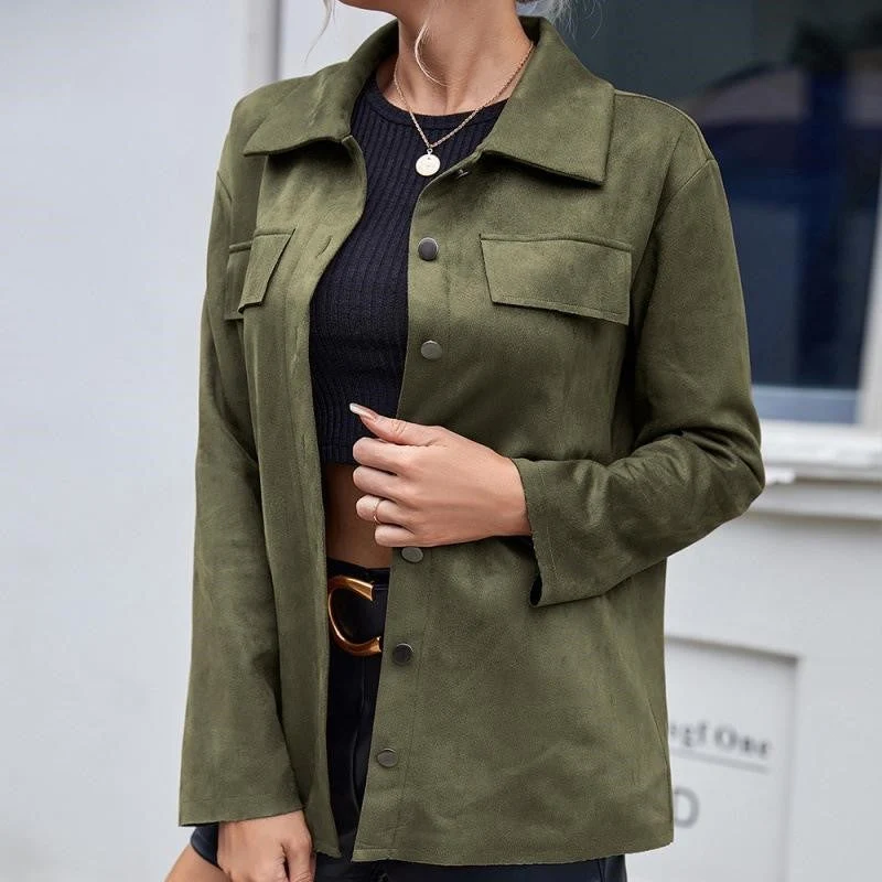 Pam | Elegante Suède Jas voor Dames