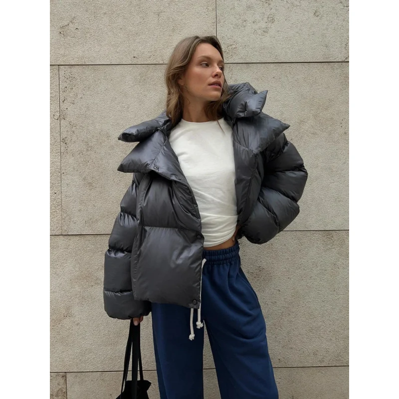 Dames Pufferjas EstellePuff – Warm, Volumineus & Modern Chic
